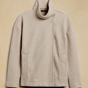 Melton moto jacket banana republic